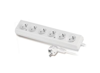 Housing Extension Cord 6 Sockets 5 Meters With/Without - Vt-300-1605