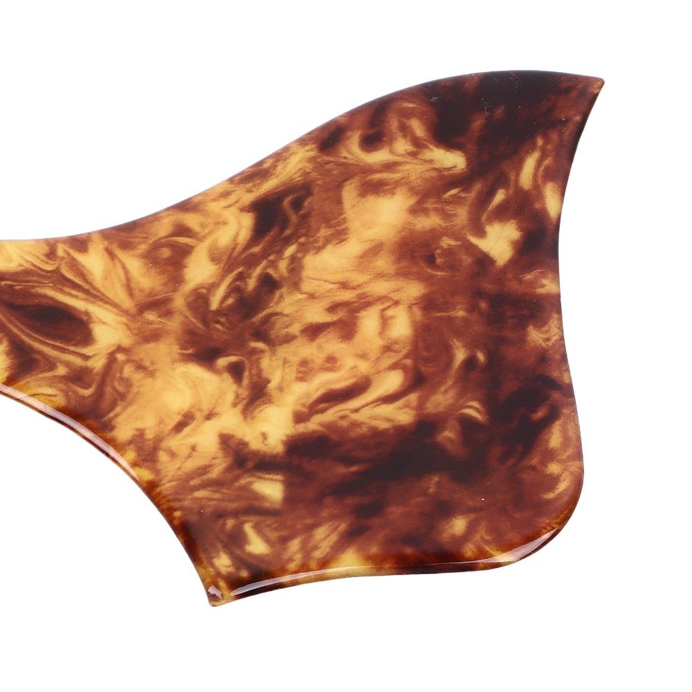 Thickened Guitar Pickguard Clear Amber Scratch Plate Acoustic Guitar Pickguard  Acoustic Guitar