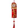 Flocking New Year Lucky Pendant Traditional Spring Festival Hanging Couplet  Home Living Room Decor