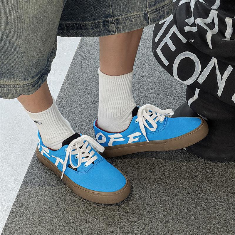 Fashion 2025 Summer New Fashion Casual Canvas Shoes Men's Retro Style Comfortable Versatile Shoes Shallow Mouth Non slip Sports Sneakers
