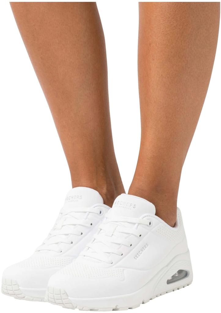 Skechers Uno - Stand On Air Женские кроссовки белого цвета w