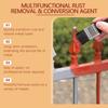 Jakehoe Multifunctional Rust Converter And Metal Polishing Cleaner With Brush 100ml For Effective Home Cleaning