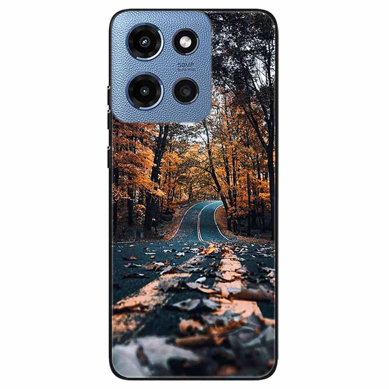 Phone Cases for Moto G 2025 5G Case Flowers Printing Silicone TPU Soft Covers for Motorola Moto G 2025 Back Shell For Moto G 5G