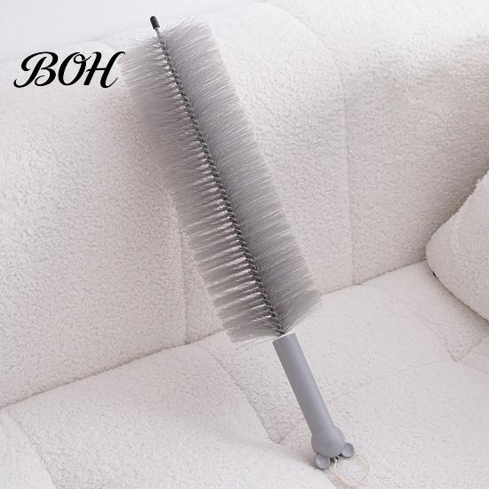 Extendable Duster for High Ceilings Bendable Cleaning Brush, Washable Dust with Flexible Head, Reusable Brush Curtains Effective Lightweight