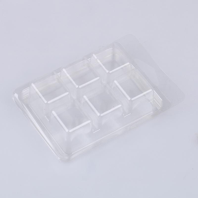 10Packs Wax Melt Molds Clear Wax Clamshells Wickless Wax Melt Candles Boxes