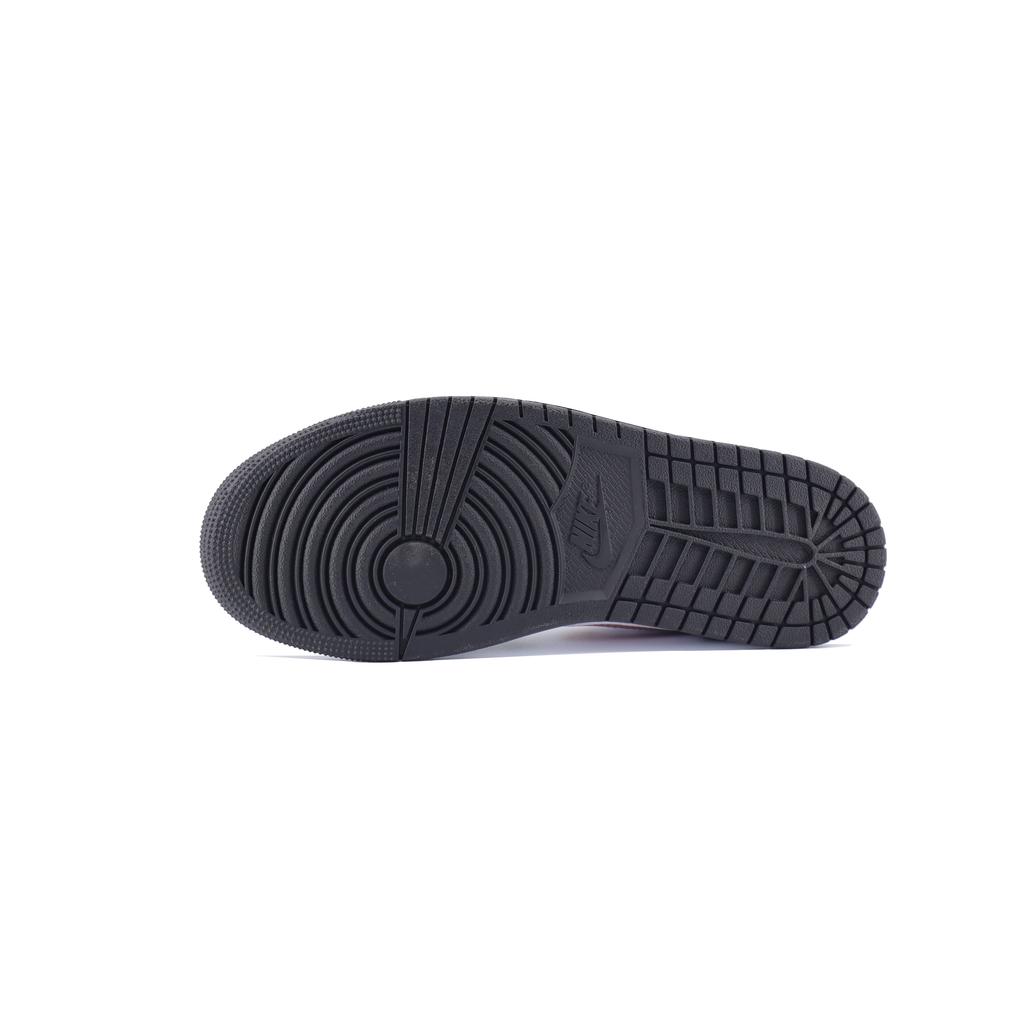 Jordan Air Jordan 1 Low Abrasion Resistant Abrasion Resistant Low top Vintage Basketball Shoes Unisex Black Red 553558-165(Team448-)