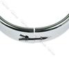5.75" Motorcycle Visor Bezel Headlight Trim Ring LED HeadLamp Cover For Softail  FLSTC FLST FLSTFB 1994-2017 FLRT