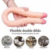 Obrovské dildo 21/43/56 cm Super realistické erotické hračky na měkký penis s dvojitou hlavou pro ženy Muži