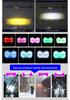 Motorcycle LED Headlight: Colorful Warning Light & Electric Vehicle Front Spotlight