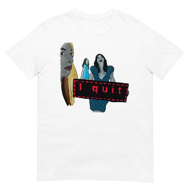 Vintage HAIM I Quit T-shirt Short Sleeve All Size S to 5XL NZ105 FREE SHIPPING Unisex T-Shirt S