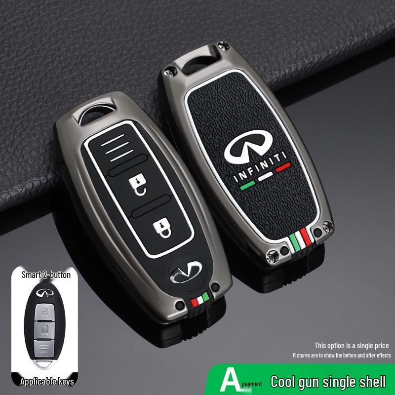 Infiniti Schlüsselhülle: Kompatibel mit Q50L, Q70, QX50, QX60, FX35 - Metallgehäuse & Schlüsseltasche
