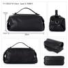 Tanned Natural Cowhide Leather Second Bag for Men Crossbody Chest Shoulder Bag with Shoulder Strap Genuine Leather Suitable for Formal and Ceremonial