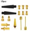 Valve Adapter Bicycle Inner Tube Fv/Av Gas Nozzle Conversion Head Bike Pump Valve Bike Accessories