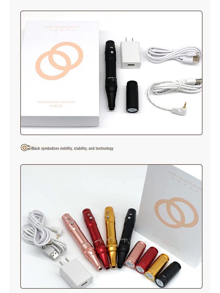 All-in-One Korean Style Permanent Makeup Machine: Eyebrow, Eyeliner, Lip Tattoo with Single Battery