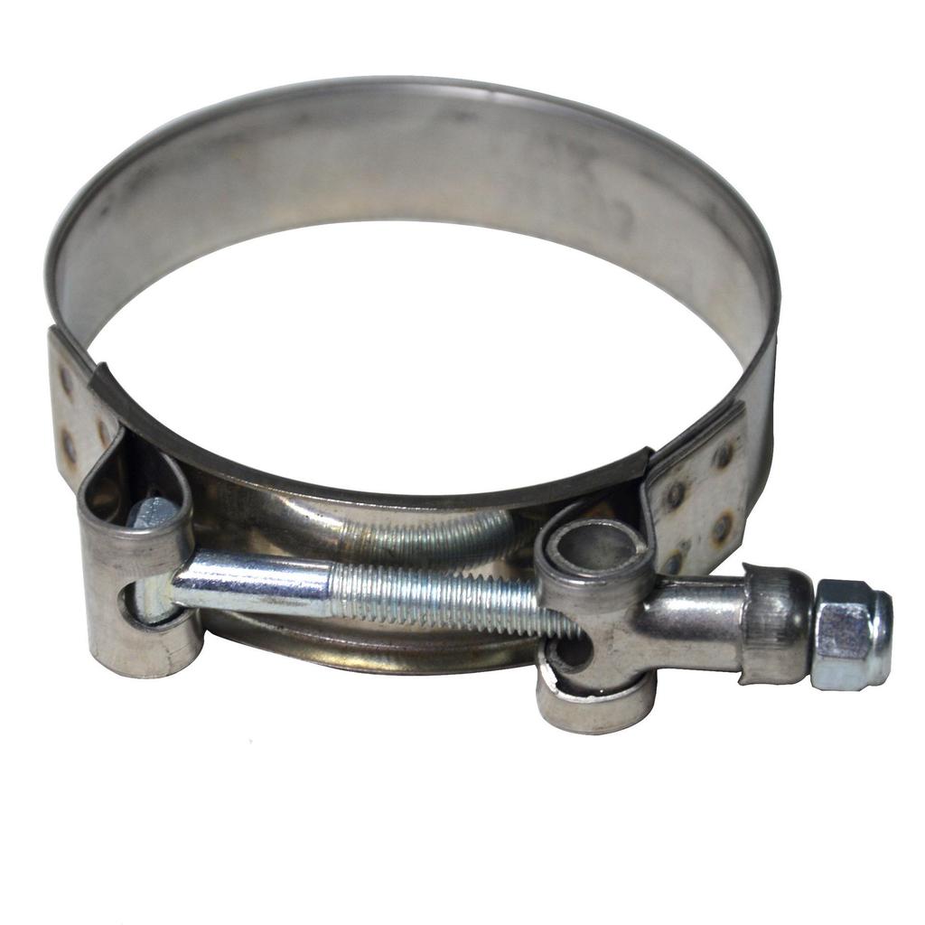 T-Type Stainless Steel Hose Clamp: Widened, Thickened Fastener for Car Intake Pipe and Rubber Hose