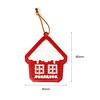 10/12PCS Christmas Tree Pendant Hanging Ornament DIY Diamond Painting Keychain Bag Pendant Xmas Gifts Home Christmas Decoration