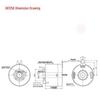 6-12 Circuit High-Speed Conductive Slip Ring, 360-Degree Rotary, 10A, Through-Bore Design