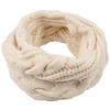 Cachecol Quente de Inverno Para Mulheres À Prova de Vento Elegante Cor Sólida Cachecóis Para Clima Frio Quente Malha Inverno Cachecóis de Laço Circular