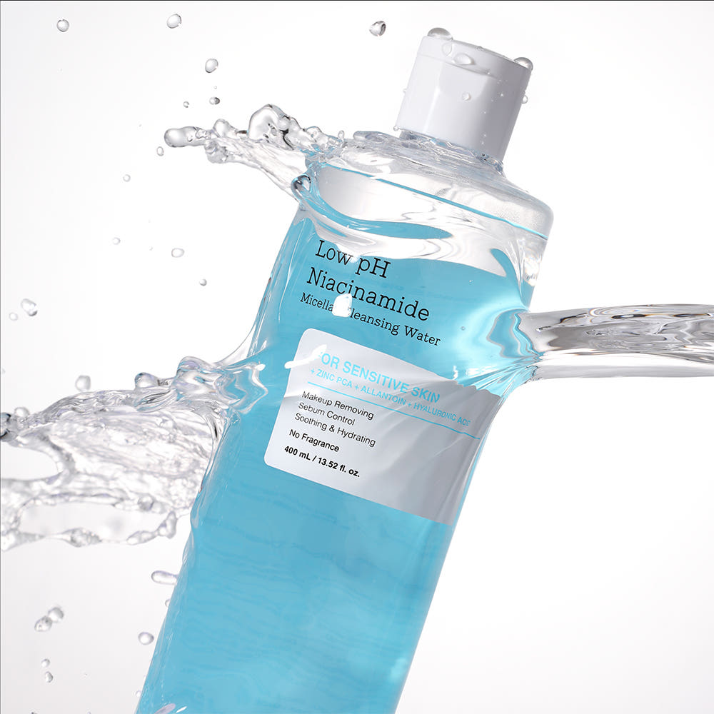 COSRX Low pH Niacinamide Micellar Cleansing Water 400ml x 2ea