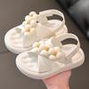 Baby Toddler Girl'S Sandals Pvc Princess Sandals Kids Soft Anti Slip Breathable Roman Shoes For Boys Children Students Sandals