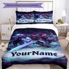 Demon Hunter Girls 2 Customize your name Bedding Set Breathable Duvet Cover with Pillowcases Home Decoration Birthday Gift