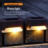 Solar Rainproof Step & Stair Lights for Outdoor Walls & Fences