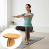 Banc de Yoga Détachable Banc d'Entraînement en Bois Massif Chaise de Prière Banc de Méditation Entraînement de Yoga