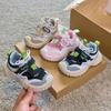 Girls' shoes, new autumn sports shoes for children, soft-soled mesh shoes, breathable mesh dad shoes for small and medium-sized boys