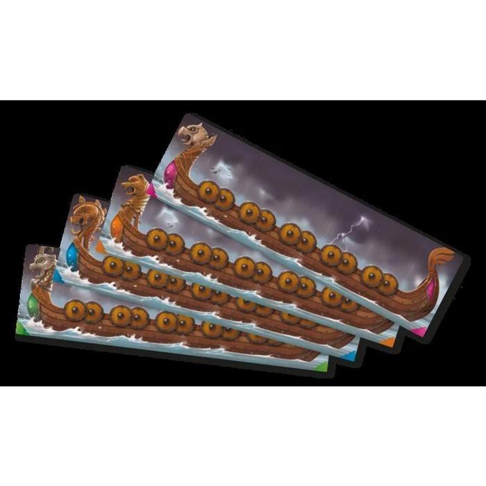 Jeu De Stratégie Raids - IELLO - Drakkars, Vikings Et Richesses