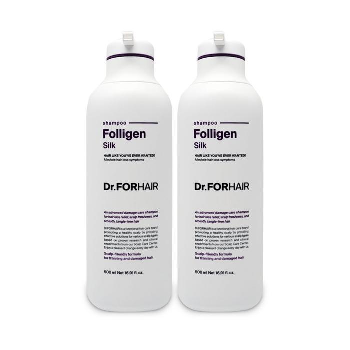 DR.FORHAIR Folligen Silk Shampoo for Damaged Hair 500ml 2 Ss (15779831)