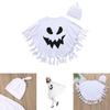 Halloween Geisterumhang Cape für Kinder Cosplay Kostüme Party Rollenspiel
