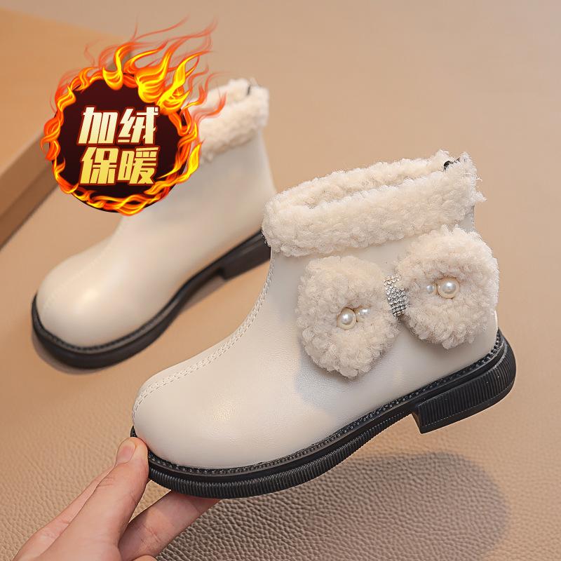 

одинарные ботинки средние детские кожаные ботинки 36