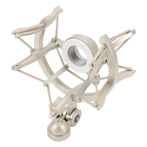 Microphone Shock Mount with Conversion Nut, Mic Clip Holder Mount Reduces Vibration Noise, for Neumann TLM103, TLM193, TLM127, TLM170, MK4