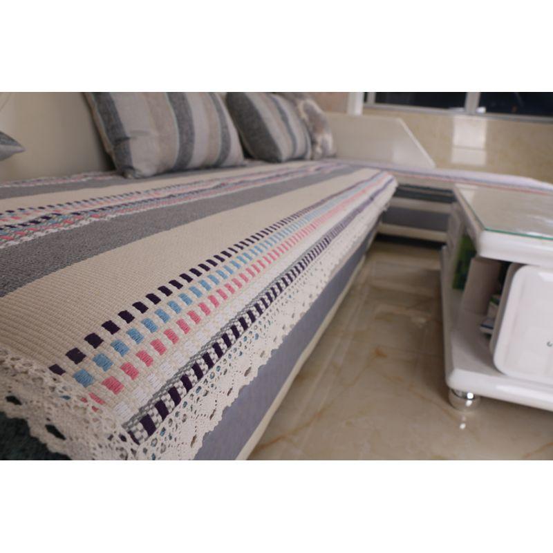 

Антистатичный Дышащий Всесезонный Универсальный Подушка для дивана Хлопок Лен Старая Грубая Ткань Минималистичный Современный Ковер Подушка для окна Машинная стирка