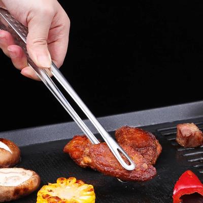 Szczypce do żywności Szczypce do grilla ze stali nierdzewnej Mięso Szczypce do serwowania sałatek Pęsety Długie szczypce do grilla BBQ Przybory kuchenne