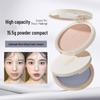 QXQY Matte Sheer Setting Powder: Fine Texture, Long-Lasting, Student-Friendly, Large Capacity Compact