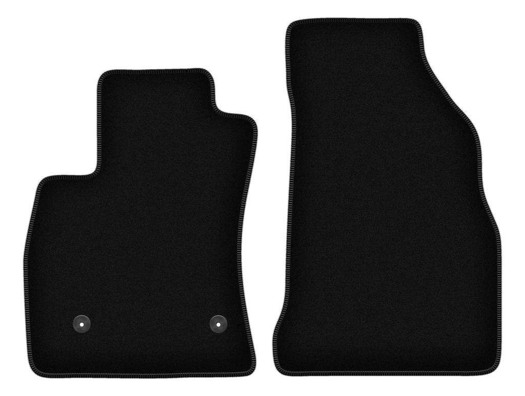BASIC front velour floor mats for: Fiat Doblo III kombivan (2021-)