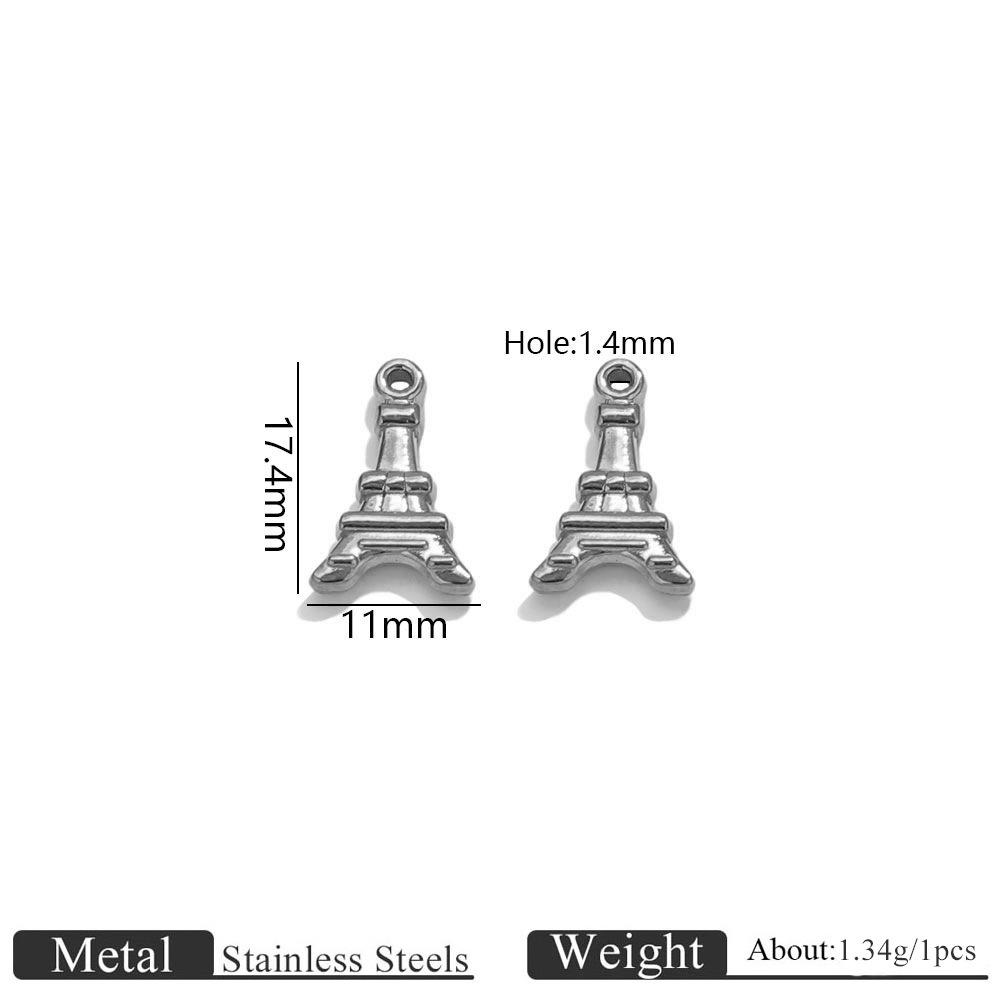 Yori 5 Stück Edelstahl 18K Gold Plated Anhänger DIY Schmuckzubehör Verwendet für DIY Herstellung von Armband Halskette