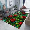 Multi Size Beautiful Roses Print Carpet for Living Room Bedroom Bedside Bathroom Floor Mat Area Rug Sofa Mat Home Decor