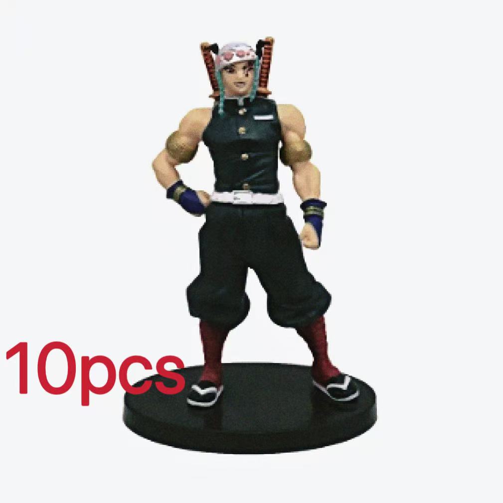 16 Anime Devil Killer Ghostbusters Character Kamado Tanjirou Action Character Agatsuma Zenitsu Nezuko Warrior PVC Model Toys