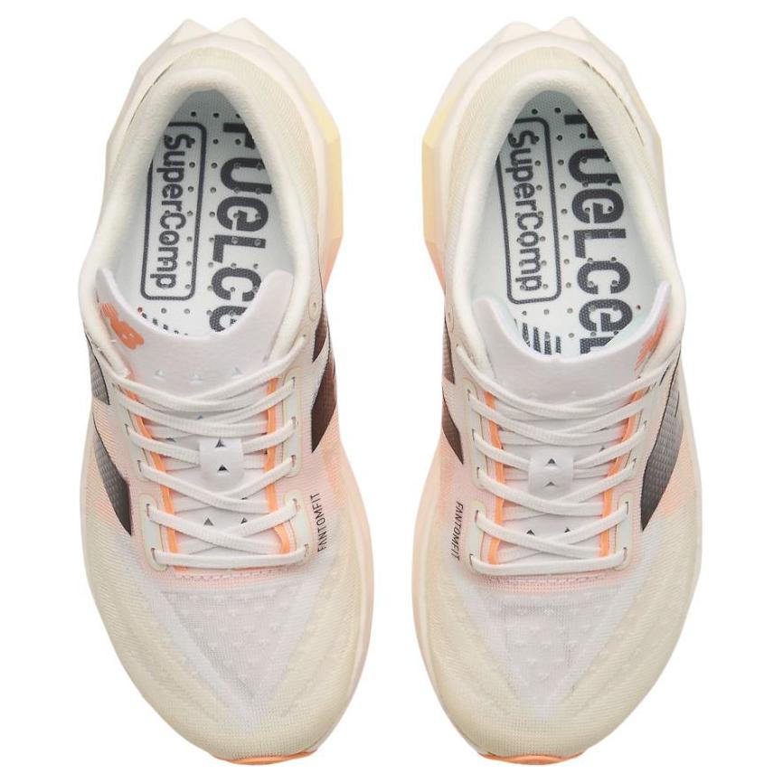 New Balance FuelCell SuperComp Elite V4 Sunrise Pack Women Sneakers Cream White Angora WRCELCW4