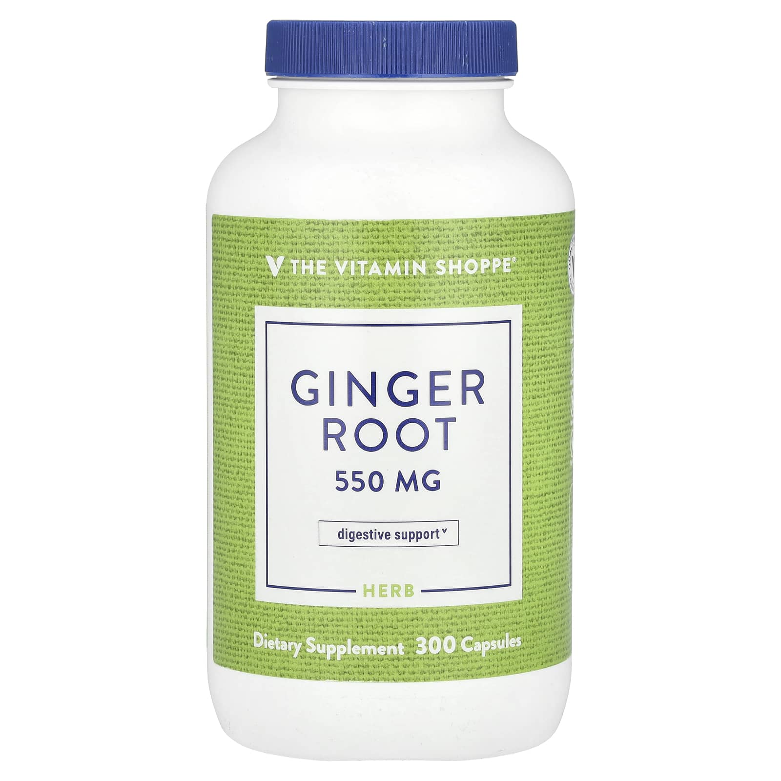 

Ginger Root, 550Mg, 300 Capsules