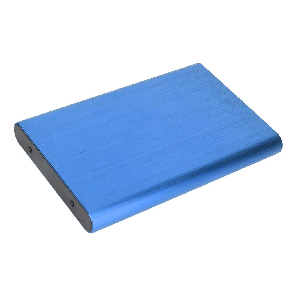 2.5 Inch SATA HDD Enclosure Type C 10Gbps High Speed Portable Hard Drive Case with LED Indicator Blue  (Not Inclube