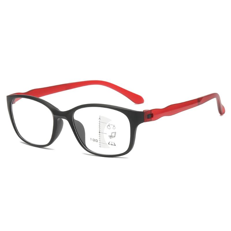Progressive Multifokalbrillen Herren Damen Trendige Lesebrillen Unisex Retro Fernsicht Altersweitsichtigkeit Brillen +1.0 +1.5 +2.0 +2.5