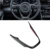 Lenkrad V-Form Verkleidung Carbonfaser-Optik Rahmenabdeckung für Toyota Yaris Cross Sienta Aqua