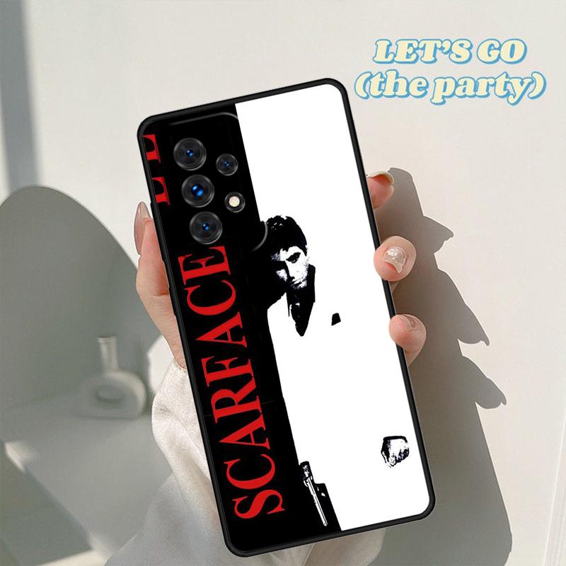 Scarface 1983 Film Al Pacino Phone Case For Samsung Galaxy A42 A31 A40 A51 A71 A32 A80 A91 A52 A72 A73 A20e A21S A50 A70 A11 A12