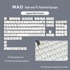 MAO Cat Head Fruit Jelly Keycaps: Custom DIY High-Value PC Magnetic Switch Keycaps with Side Engraving.