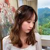 Elegant Snowflake Hair Clips Gold/Silver Sparkling Crystal Hairpin Snowflake Shape Barrette Closure Rhinestone Barrette