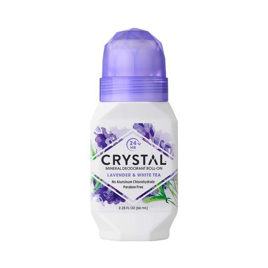 Crystal Deodorant Roll-On Lavender & White Tea 66ml