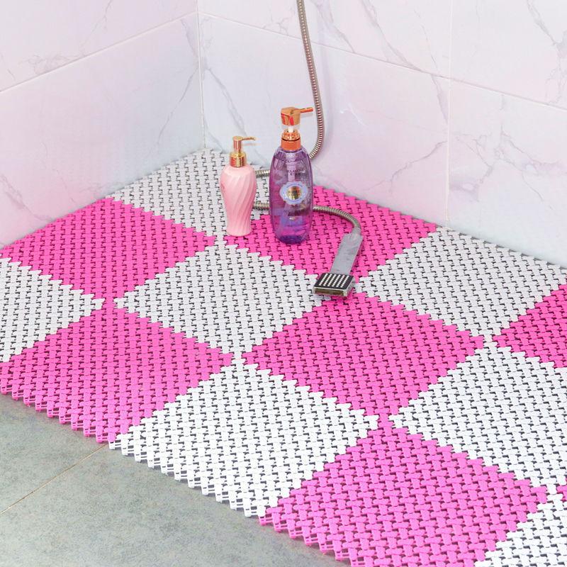 Shower Room Bathroom Anti-Slip Mat Waterproof Mat For Bathing Anti-Fall Toilet Room
